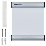 FRANKEN deurbordjes met klemframe 148 x 148 mm zilver