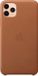 Apple iPhone 11 Pro Max Leather Case - Brown
