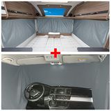 BREMER SITZBEZÜGE Blackout Gordijnenset compatibel met Citroen Jumpy 3 vanaf 2016