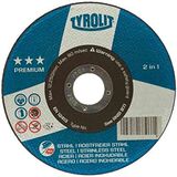 Tyrolit 872350 42 TRENNSCHIF GEROOP, weefselverbinding, afmetingen 178 x 3,0 x 22,23, VE: 25 stuks
