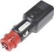 ProCar 67764015 Prise universelle NG 15A avec décharge de traction à guidage forcé, avec fusible