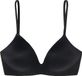 Schiesser Invisible Soft BH - Zonder Beugels - Voorgevormde Cup - Dames - Zwart - 75B