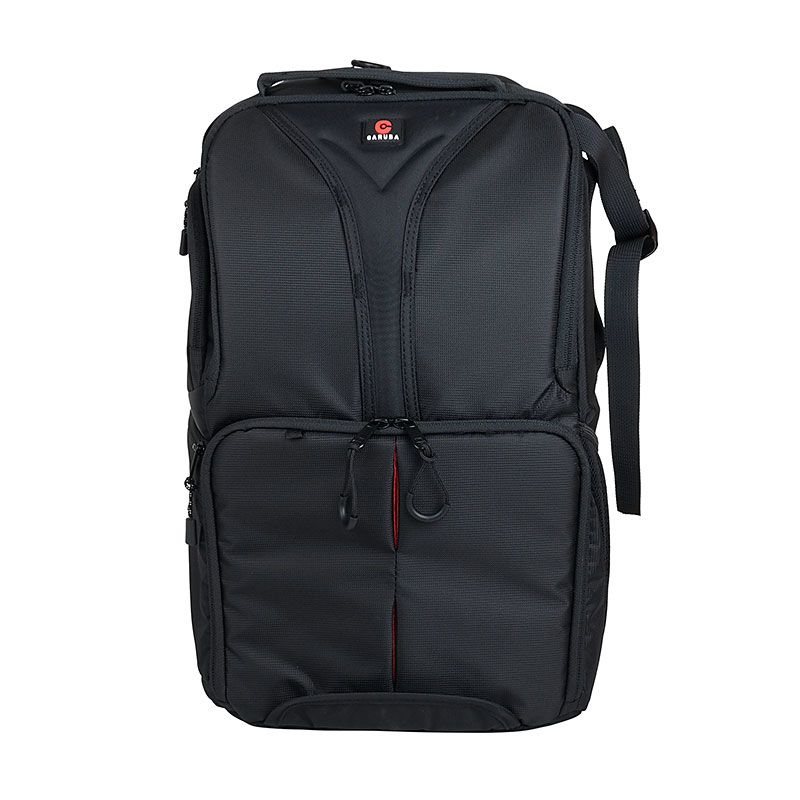 Caruba Andex 2 Backpack - Black - Nylon - Scratch Resistant - Rain Cover