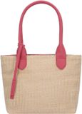 TOM TAILOR Sharon Zip Shopper Berry Beige