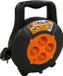 Relectric Kabelhaspel – 5 meter – 4 stopcontacten – Met oprolknop – Randaarde