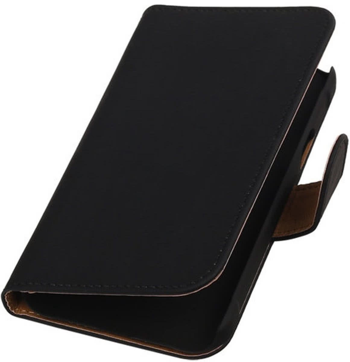 Best Cases Zwart Effen Booktype Samsung Galaxy Xcover 2 S7710 Wallet Cover Hoesje