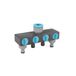 Flopro 4-voudige tuinslangconnector