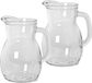 Bormioli Rocco Carafe à eau - 2 pièces - Verre - 1000 ml - Transparent