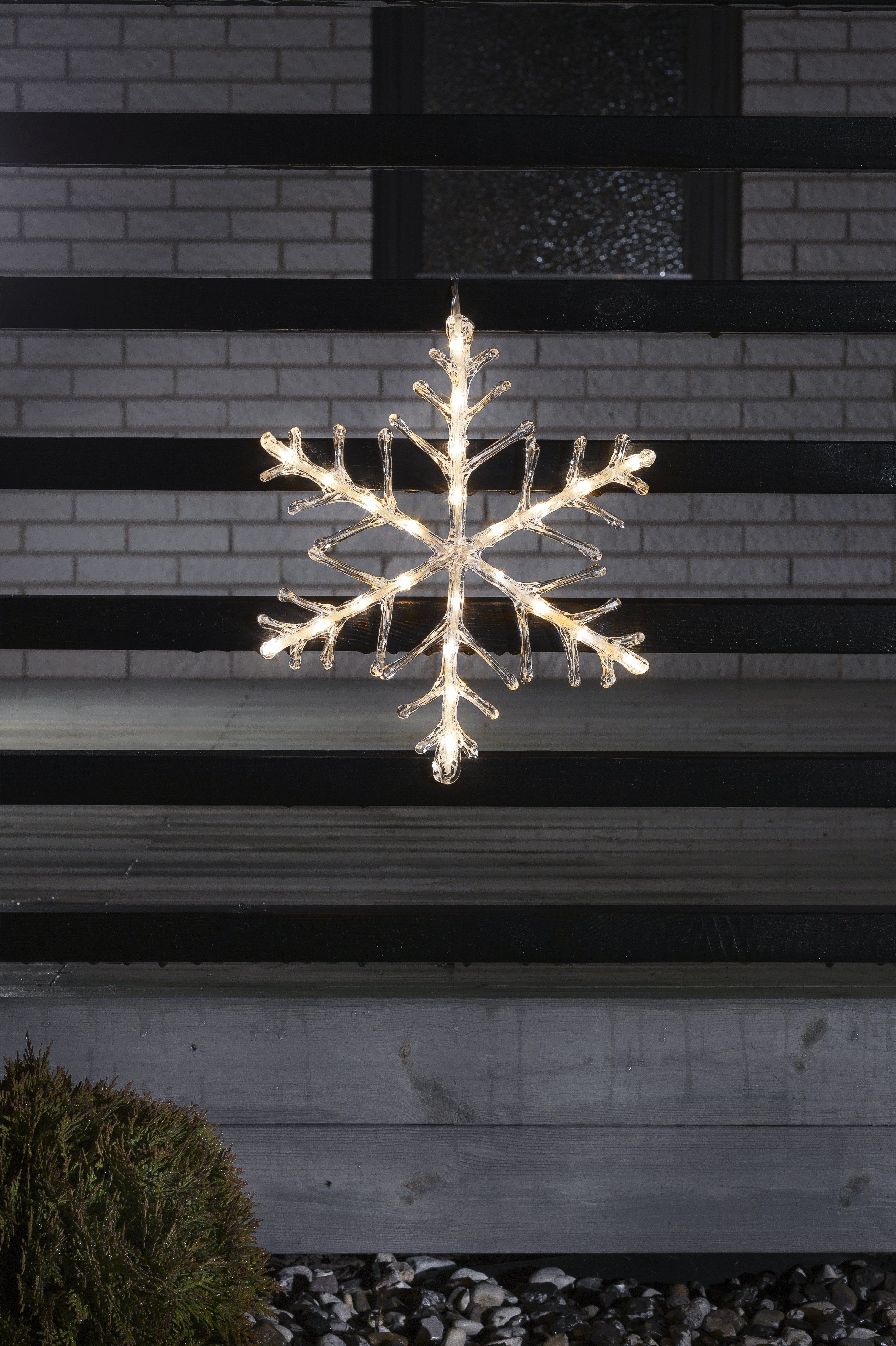 KONSTSMIDE 4540 103 led sneeuwvlok op batterijen