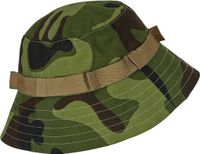 Widmann - Leger & Oorlog Kostuum - Camouflage Hoed Special Forces - Groen