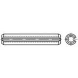 TOOLCRAFT TO-410730 Spanstiften (Ø x l) 12 mm x 24 mm Verenstaal 25 stuk(s)