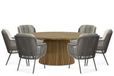 Santika Furniture Santika Cayora/Fungo 180 cm dining tuinset 7-delig