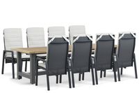 Lifestyle Garden Furniture Lifestyle Vivaro/San Francisco 300x100 cm dining tuinset 9-delig