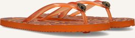 Kurt Geiger London Kensington Q Flip Flop Slippers - Dames - Oranje - Maat 40