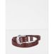 John Varvatos Eastwood Roper Belt 25mm Smoked Paprika W38