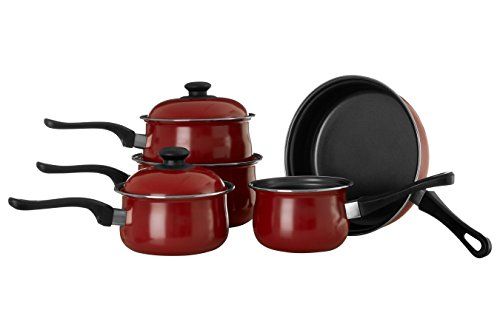 Premier Housewares Kookgerei set - 5-delig - rood