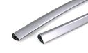 CARLINEA 483672 set van 2 deurstoppers, zacht, grijs, 45 cm