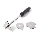 WAGNER Verfschraap-kit incl. 3 mesjes voor FURNO heteluchtpistolen