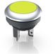 RAFI 1.15.210.121/2400 LUMOTAST 16 Bouton-poussoir lumineux 35 V 0.1 A Moment Jaune Plastique 23.5 x 23.5 x 22.3 mm