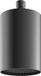 Hotbath Archie Beam velvet Hoofddouche - plafondbevestiging - geborsteld gunmetal PVD