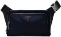 GUESS gordeltas Milano Flat Bumbag Blue donkerblauw