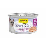 GimCat ShinyCat Filets in Jelly Tonijn & Garnalen 70 gr