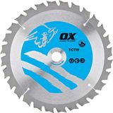 OX Hout Circelzaagblad 210/30mm, 28 Tanden ATB