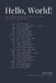 Hello, Libri GmbH Hello, World!: A Brief History of Programming in 90 Languages
