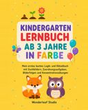 Kindergarten Kindergarten Lernbuch ab 3 Jahre in Farbe: Mein erstes buntes Logik- und Rätselbuch mit Suchbildern, Zuordnungsaufgaben, Bilderfolgen und Konzentrationsübungen