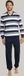 Schiesser Heren Pyjama - Donkerblauw - V Hals - Maat S