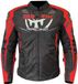 Berik Amras waterdichte motorfiets textieljas Zwart/rood/wit Maat 52