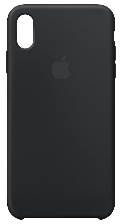 Apple iPhone XS Max Skin Case - Silicone - Black