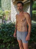zd Boxershorts 'Helios Egyptian cotton' gris