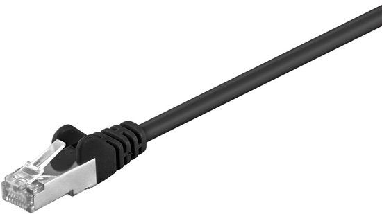 Goobay Cat5e FTP Netwerkkabel - 50m - Zwart