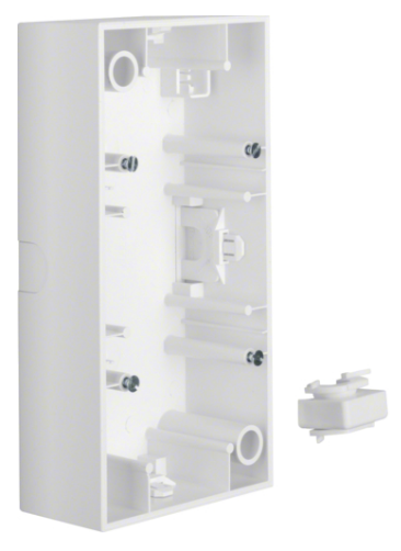 HAGER Contactdozen wit kunststof, Thermoplastic