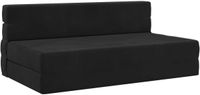 vidaXL Vouwbare Sofa Bed Zwart 152 x 86,5 x 60 cm Stof
