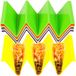 OEM Allecto Taco Houder Set - Rainbow - Aardewerk - Hartvorm