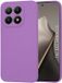 Techsuit Hoesje geschikt voor Xiaomi 15T - Soft Flex Silicone Back Cover - Paars