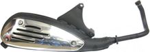 Tecnigas Uitlaat Vespa LX 50 2t / Vespa S 2t / ET2 / Piaggio Liberty 2t - Origineel-model 45km/h