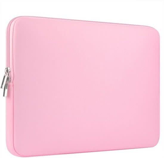 Tech Supplies Neopreen Soft Sleeve Voor de Apple Macbook Air / Pro Retina 13 Inch - 13.3 Laptop Case - Bescherming Cover Hoes - Roze