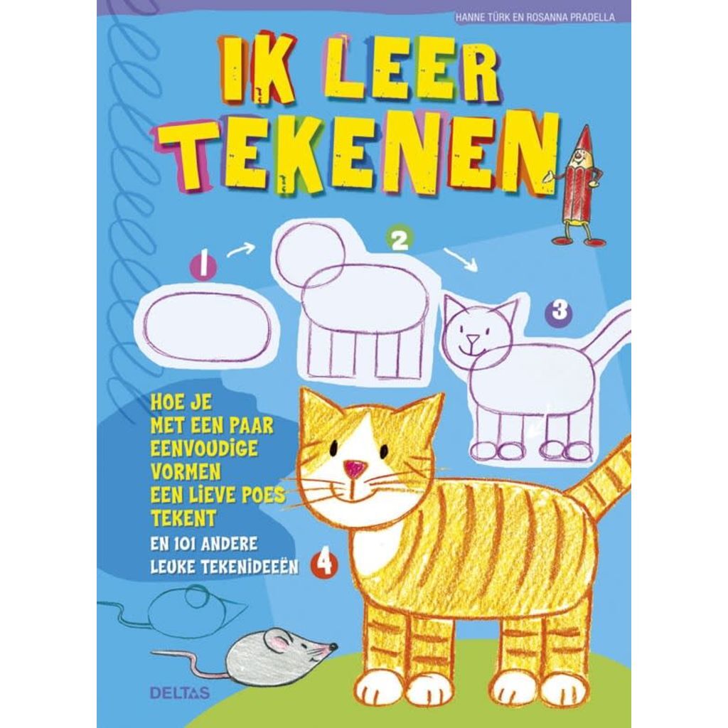 Deltas Ik leer tekenen turk. hanne BOEK paperback