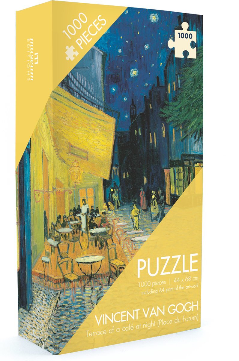 Lanzfeld (museumwebshop.com) Puzzel, 1000 stukjes, Vincent van Gogh, Nacht cafe