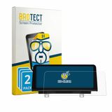 BROTECT - Screenprotector voor PEMP (9213) BMW F30 F36 F80 F82 10.25" - Folie Beschermfolie transparant 2 Stuks