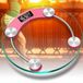Opline Balance personnelle - Balance numérique - 180 kg - Rose