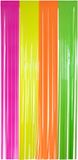 Folat Feestgordijn - Neon - 1 x 2 m