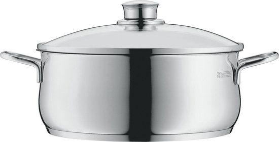 WMF Diadem Plus Kookpan Laag 20 CM - RVS