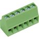 PTR Hartmann 50692040021E Bloc de bornes à vis 0.75 mm² Nombre de pôles 4 Vert 1 pièce(s)