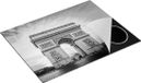 Chefcare Inductie Beschermer Arc de Triomphe Zwart Wit 77x59 cm