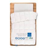 LINEA by Böhmerwald Allnights Lichtgewicht dekbed, 155 x 220 cm, 100% veren en dons, geschikt voor mensen met een allergie, wasbaar tot 60 °C, Made in Germany