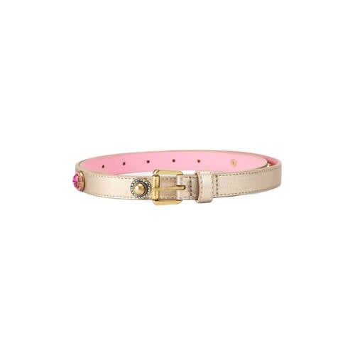 Kurt Geiger Octavia leren riem goudkleurig